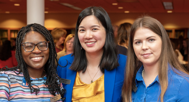 LBJ Women's Campaign School students