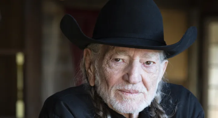 Willie Nelson Headshot by Pamela Springsteen