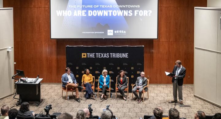 The Future of Downtowns event panel