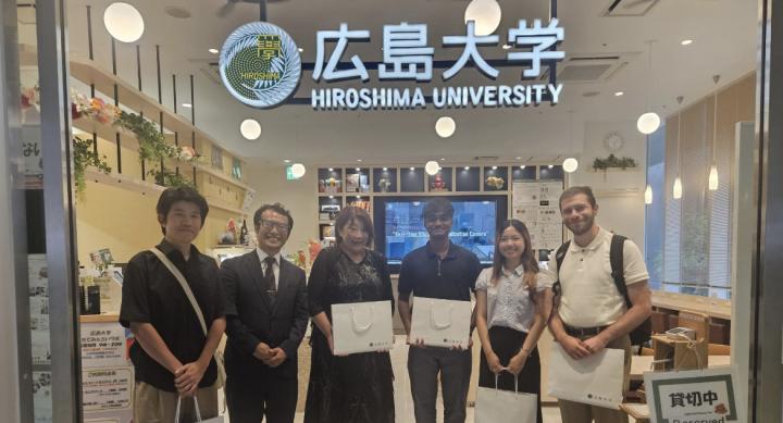 LBJ student, Omar Eldaour, in Japan at Hiroshima University