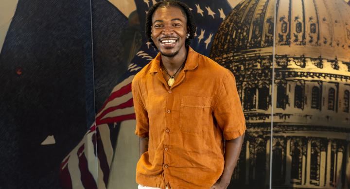 LBJ student, Julius McIntyre