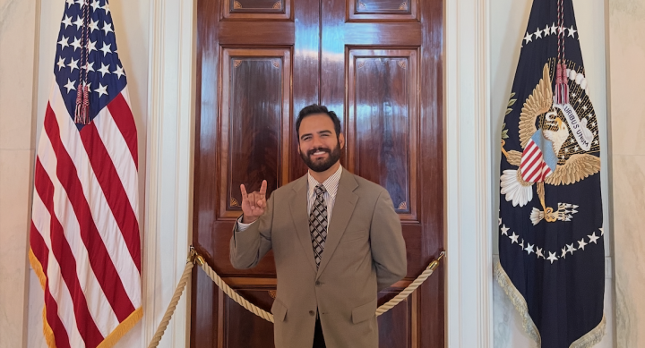 Alex Mathew DC Maymester with The Patman Center