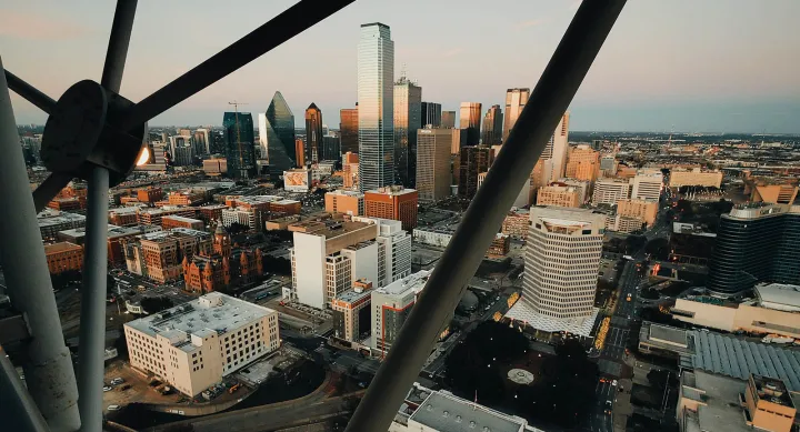 Aerial view of Dallas — credit Aleksey Kuprikov, Unsplash Aerial view of Dallas — credit Aleksey Kuprikov, Unsplash