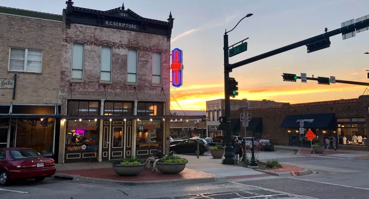 Downtown Denton, TX — credit Monica Bourgeau, Unsplash Downtown Denton, TX — credit Monica Bourgeau, Unsplash