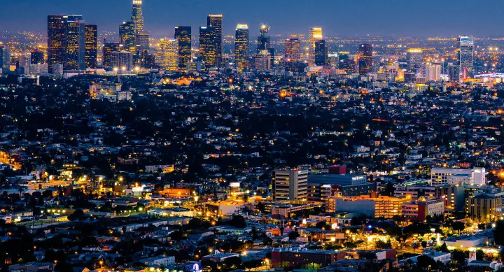 Night cityscape: view of lights in houses and buildings — Credit: Henning Witzel, Unsplash Night cityscape: view of lights in houses and buildings — Credit: Henning Witzel, Unsplash