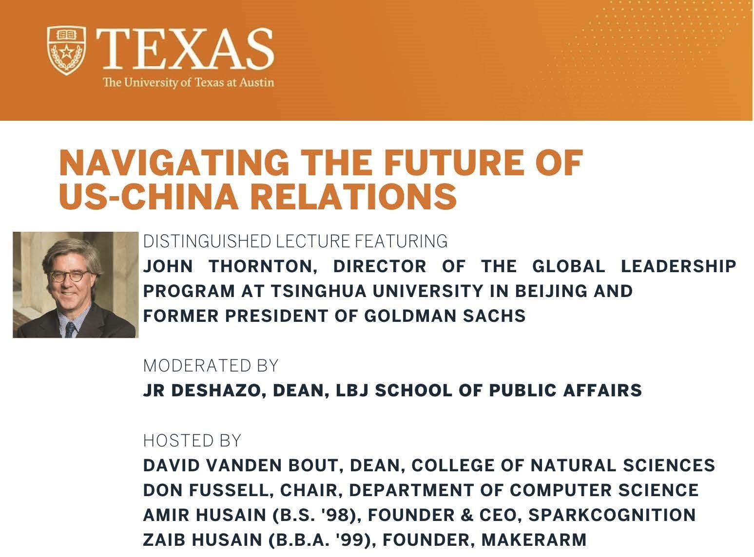 Future of US-China Relations Event Graphic